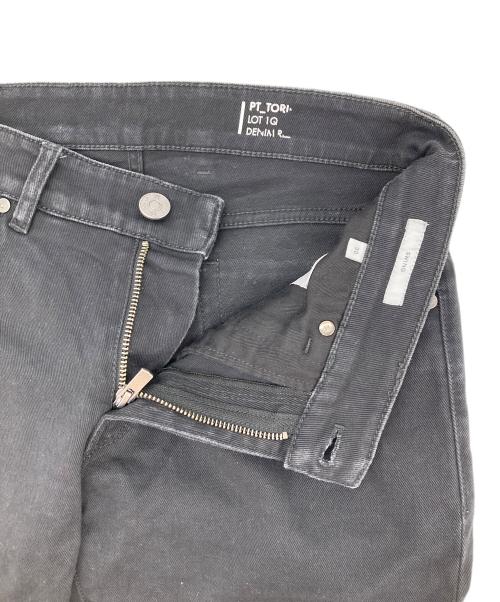 PT TORINO（ピーティートリノ）PT TORINO (ピーティートリノ) ストレッチ インディゴデニム ブラック サイズ:30の古着・服飾アイテム