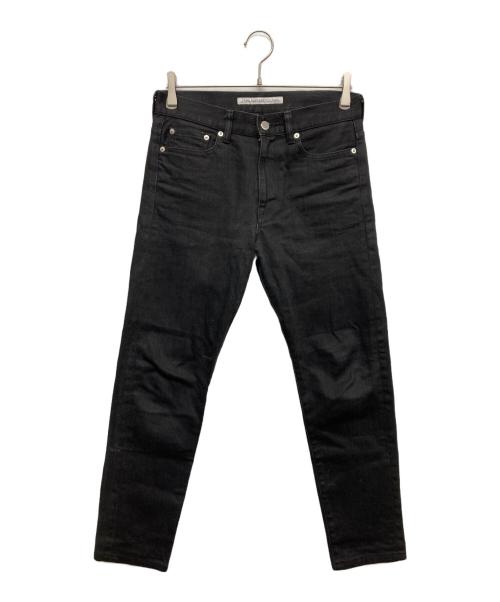 JOHN LAWRENCE SULLIVAN（ジョン ローレンス サリバン）JOHN LAWRENCE SULLIVAN (ジョン ローレンス サリバン) RIGID DENIM TAPERED PANTS ブラック サイズ:44の古着・服飾アイテム