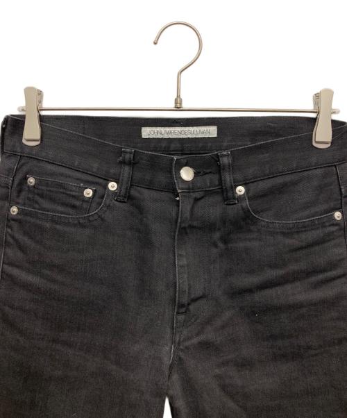 JOHN LAWRENCE SULLIVAN（ジョン ローレンス サリバン）JOHN LAWRENCE SULLIVAN (ジョン ローレンス サリバン) RIGID DENIM TAPERED PANTS ブラック サイズ:44の古着・服飾アイテム