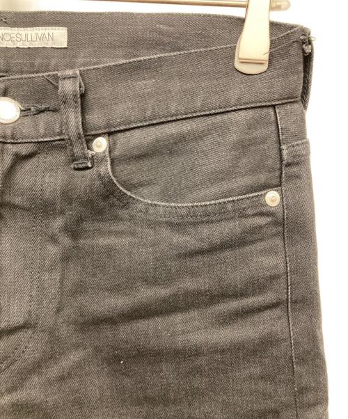 JOHN LAWRENCE SULLIVAN（ジョン ローレンス サリバン）JOHN LAWRENCE SULLIVAN (ジョン ローレンス サリバン) RIGID DENIM TAPERED PANTS ブラック サイズ:44の古着・服飾アイテム