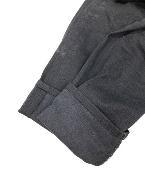 JOHN LAWRENCE SULLIVAN（ジョン ローレンス サリバン）JOHN LAWRENCE SULLIVAN (ジョン ローレンス サリバン) RIGID DENIM TAPERED PANTS ブラック サイズ:44の古着・服飾アイテム