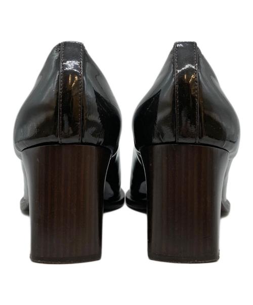 VERONIQUE BRANQUINHO（ヴェロニクブランキーノ）VERONIQUE BRANQUINHO (ヴェロニクブランキーノ) ヒールパンプス ブラック サイズ:37の古着・服飾アイテム