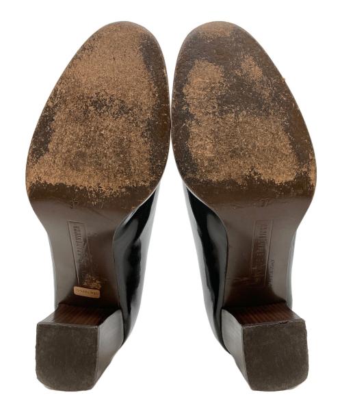 VERONIQUE BRANQUINHO（ヴェロニクブランキーノ）VERONIQUE BRANQUINHO (ヴェロニクブランキーノ) ヒールパンプス ブラック サイズ:37の古着・服飾アイテム