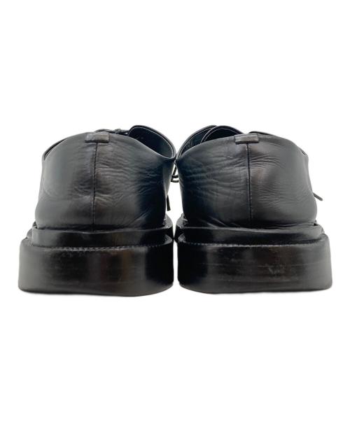 JIL SANDER（ジルサンダー）JIL SANDER (ジルサンダー) レザーダービーシューズ ブラック サイズ:41の古着・服飾アイテム