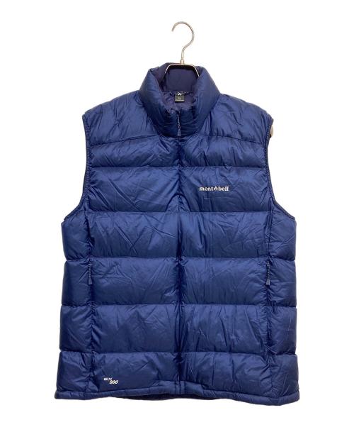 mont-bell（モンベル）mont-bell (モンベル) ライトアルパインダウンベスト ブルー サイズ:XLの古着・服飾アイテム