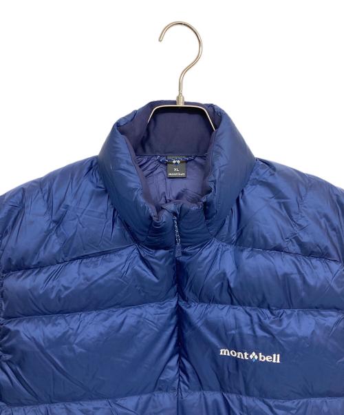 mont-bell（モンベル）mont-bell (モンベル) ライトアルパインダウンベスト ブルー サイズ:XLの古着・服飾アイテム