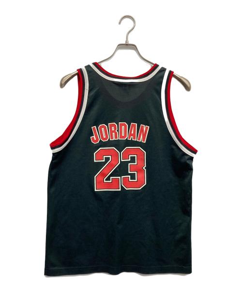 Champion（チャンピオン）Champion (チャンピオン) BULLSユニフォームカットソー レッド×ブラック サイズ:XLの古着・服飾アイテム