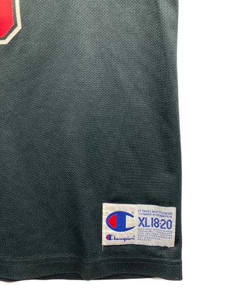 Champion（チャンピオン）Champion (チャンピオン) BULLSユニフォームカットソー レッド×ブラック サイズ:XLの古着・服飾アイテム