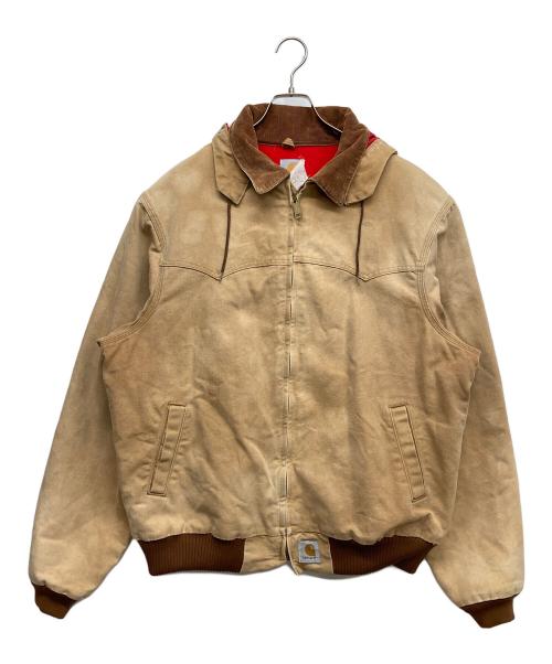 CarHartt（カーハート）CarHartt (カーハート) ダック地サンタフェジャケット ベージュ サイズ:XLの古着・服飾アイテム