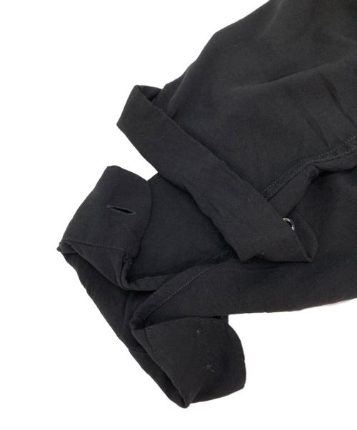 TOWN CRAFT（タウンクラフト）TOWN CRAFT (タウンクラフト) WAIPER (ワイパー) Rayon Open Collar シャツ ブラック サイズ:XLの古着・服飾アイテム