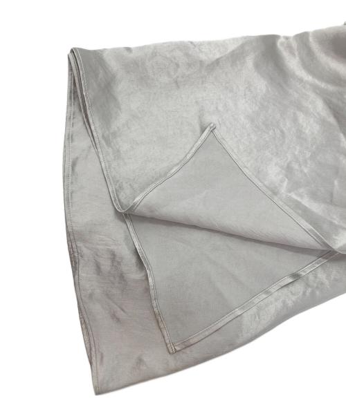 Noble（ノーブル）Noble (ノーブル) サテンキャミソールワンピース グレー サイズ:Freeの古着・服飾アイテム