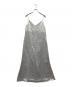 Noble（ノーブル）の古着「サテンキャミソールワンピース」｜グレー