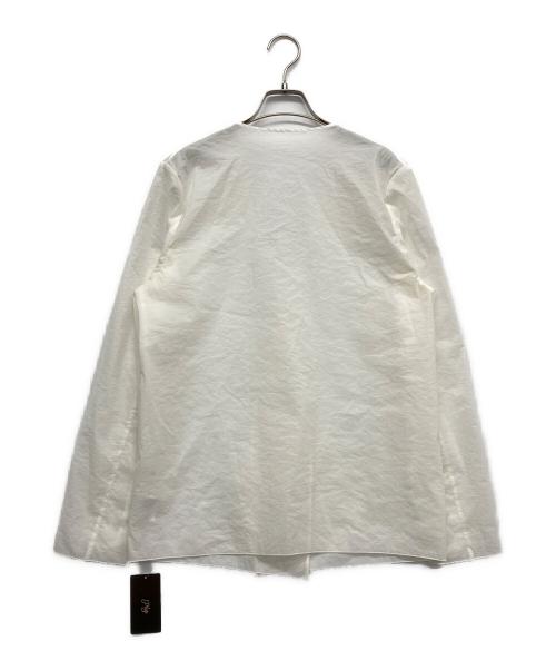 Plage（プラージュ）Plage (プラージュ) シアーノーカラージャケット アイボリー サイズ:38 未使用品の古着・服飾アイテム