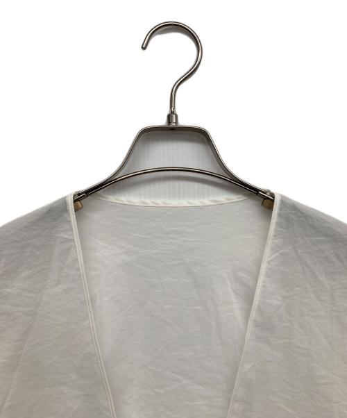 Plage（プラージュ）Plage (プラージュ) シアーノーカラージャケット アイボリー サイズ:38 未使用品の古着・服飾アイテム