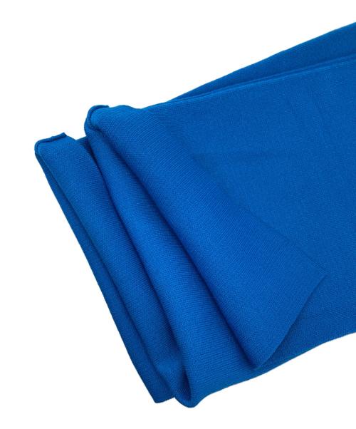 Whim Gazette（ウィムガゼット）Whim Gazette (ウィムガゼット) ニットロングスカート ブルー サイズ:FREE 未使用品の古着・服飾アイテム