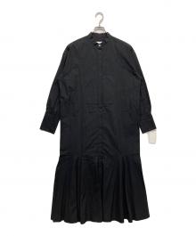 Whim Gazette（ウィムガゼット）の古着「シャツドレス」｜ブラック