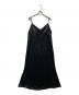 Noble (ノーブル) サテンキャミソールワンピース ブラック サイズ:無し：5000円