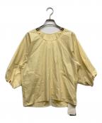 Plageプラージュ）の古着「7分袖ブラウス」｜イエロー