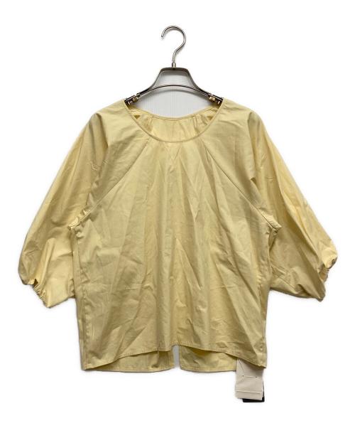 Plage（プラージュ）Plage (プラージュ) 7分袖ブラウス イエロー サイズ:F 未使用品の古着・服飾アイテム