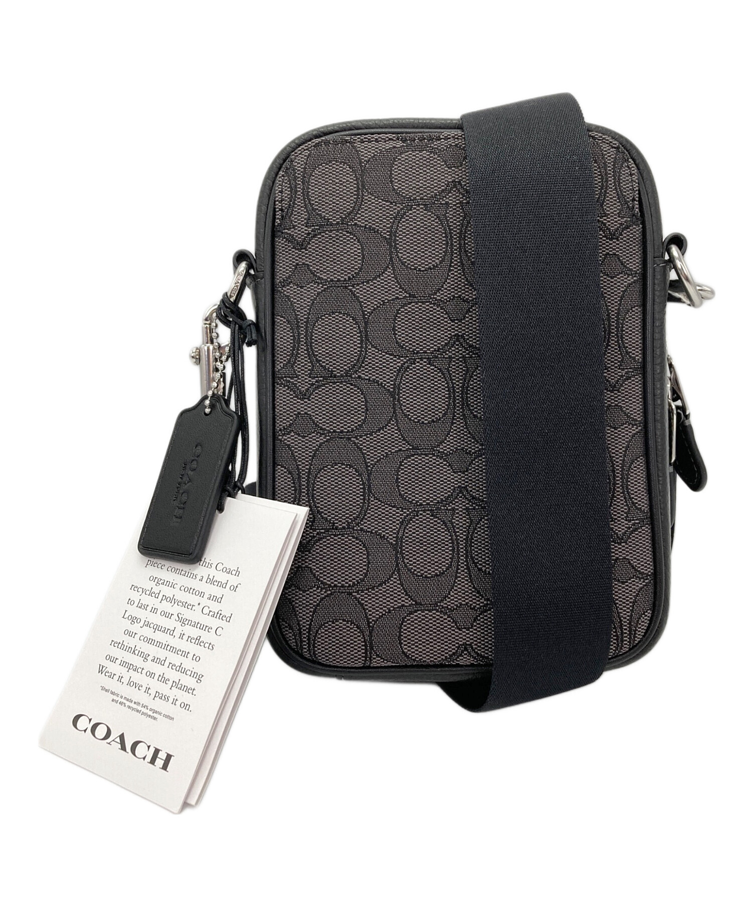 COACH (コーチ) スタントン クロスボディ・シグネチャー ジャ