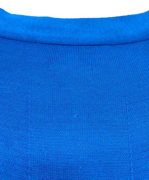 HYKE（ハイク）HYKE (ハイク) コットンカーディガン ブルー サイズ:1の古着・服飾アイテム