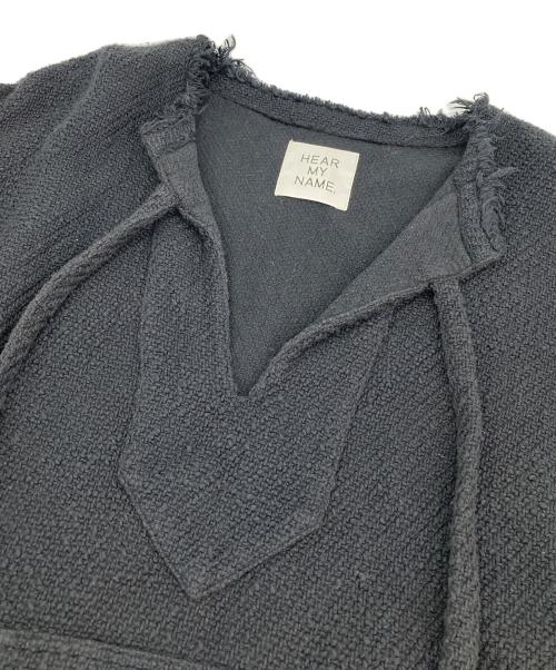 HEAR MY NAME（ヒアマイネーム）HEAR MY NAME (ヒアマイネーム) メキシカンスウェット ブラック サイズ:Fの古着・服飾アイテム