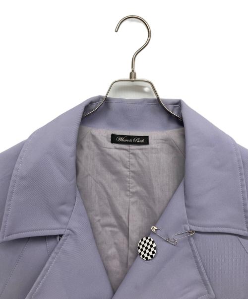 where is punk（ウェアパンク）where is punk (ウェアパンク) ジャケット パープル サイズ:Lの古着・服飾アイテム