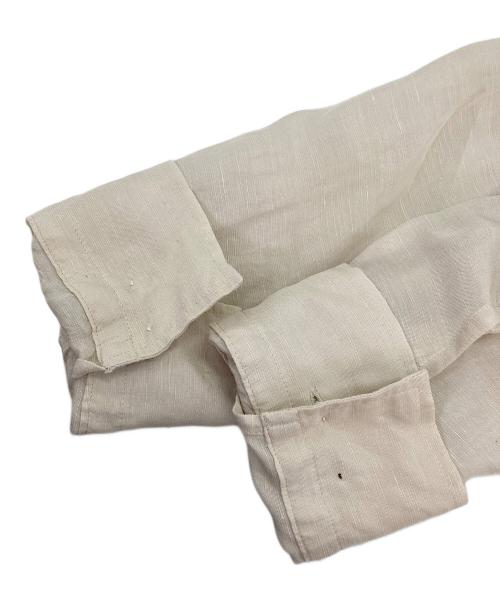 BRILL（ブリル）BRILL (ブリル) リネンオーバーシャツ ベージュ サイズ:Fの古着・服飾アイテム