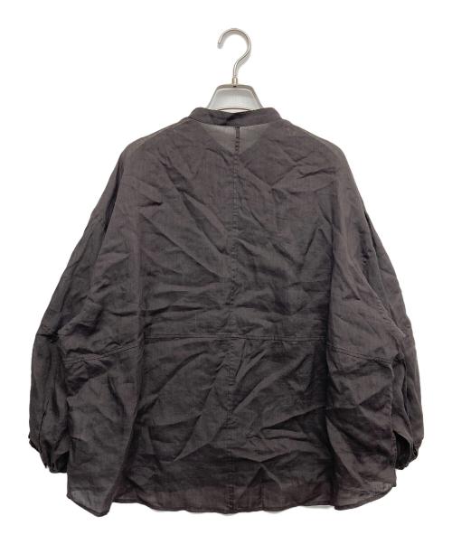 FRAMeWORK（フレームワーク）FRAMeWORK (フレームワーク) ラミーランタンスリーブバンドカラー ブラウン サイズ:無しの古着・服飾アイテム