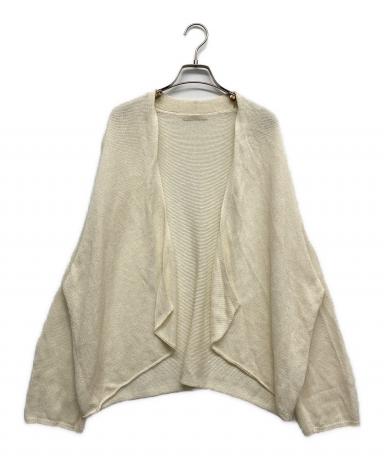 即発送plage (プラージュ) linen sweat ボレロ　ベージュ 中古・古着通販】Plage (プラージュ) linen sweat ボレロ アイボリー