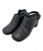 CAMPERカンペール）の古着「Niki Black leather heels」｜ブラック