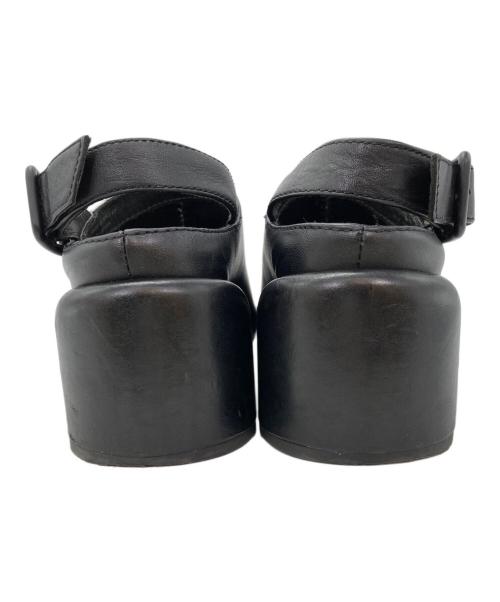 CAMPER（カンペール）CAMPER (カンペール) Niki Black leather heels ブラック サイズ:35の古着・服飾アイテム