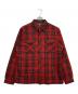 RRL（ダブルアールエル）の古着「ウール混シャツ」｜レッド