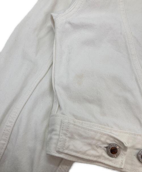 LEVI'S（リーバイス）LEVI'S (リーバイス) フーデッド トラッカージャケット ホワイト サイズ:Mの古着・服飾アイテム