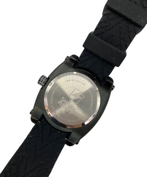 shark army（シャーク アーミー）shark army (シャーク アーミー) リストウォッチ ブラックの古着・服飾アイテム