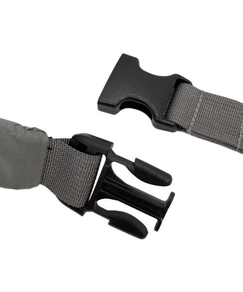 BRIEFING（ブリーフィング）BRIEFING (ブリーフィング) リップストップ メッシュ ヨコ ショルダーバッグ グレーの古着・服飾アイテム