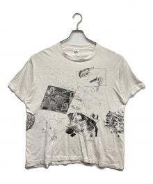 ANDAZIA（アンダジア）の古着「90ｓMC ESCHER マルチアートTシャツ」｜ホワイト
