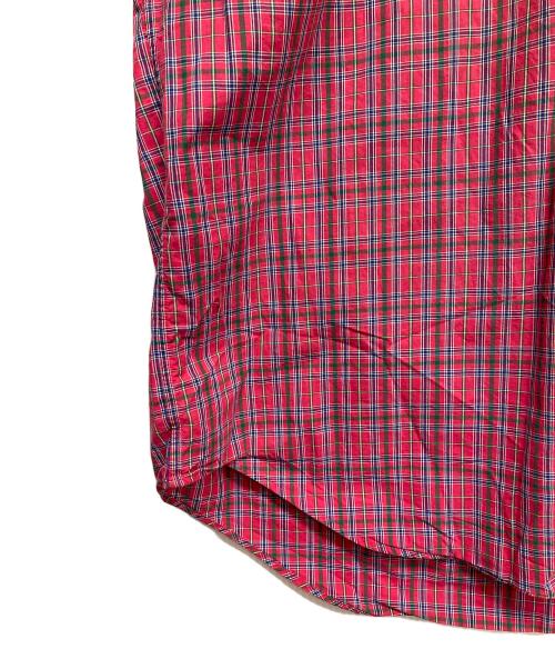 RALPH LAUREN（ラルフローレン）RALPH LAUREN (ラルフローレン) 半袖シャツ レッド サイズ:Lの古着・服飾アイテム