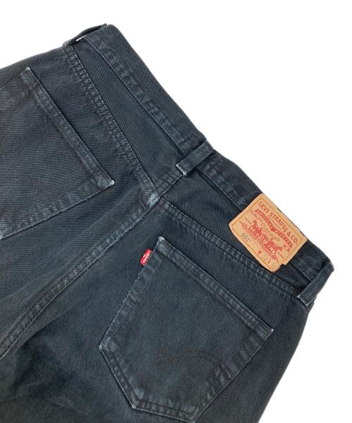 LEVI'S（リーバイス）LEVI'S (リーバイス) 00ｓ後染め501デニムパンツ ブラック サイズ:W33　L30の古着・服飾アイテム