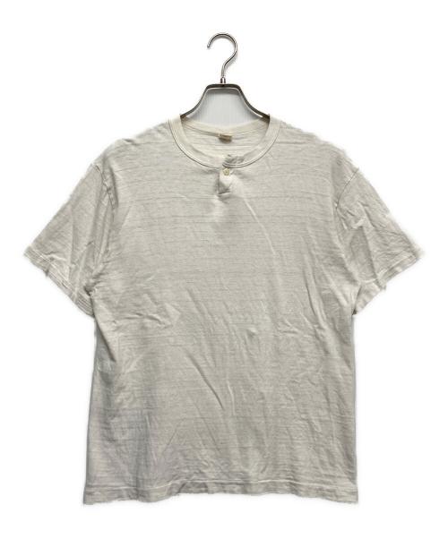 WAREHOUSE（ウエアハウス）WAREHOUSE (ウエアハウス) コットンTシャツ ホワイト サイズ:Lの古着・服飾アイテム