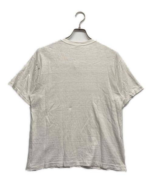 WAREHOUSE（ウエアハウス）WAREHOUSE (ウエアハウス) コットンTシャツ ホワイト サイズ:Lの古着・服飾アイテム