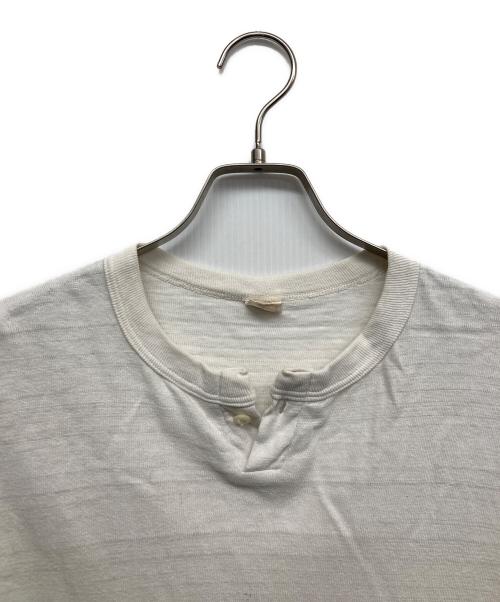 WAREHOUSE（ウエアハウス）WAREHOUSE (ウエアハウス) コットンTシャツ ホワイト サイズ:Lの古着・服飾アイテム