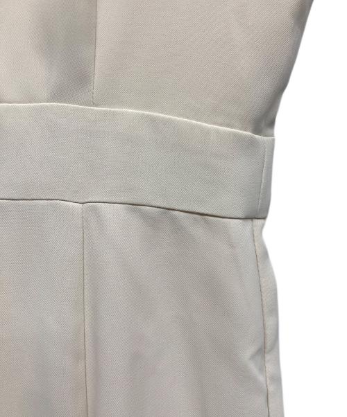 La lune（ラリューン）la lune (ラリューン) ボリュームパフアシンメトリーワンピース ベージュ サイズ:Fの古着・服飾アイテム