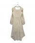 la lune (ラリューン) ボリュームパフアシンメトリーワンピース ベージュ サイズ:F：5000円