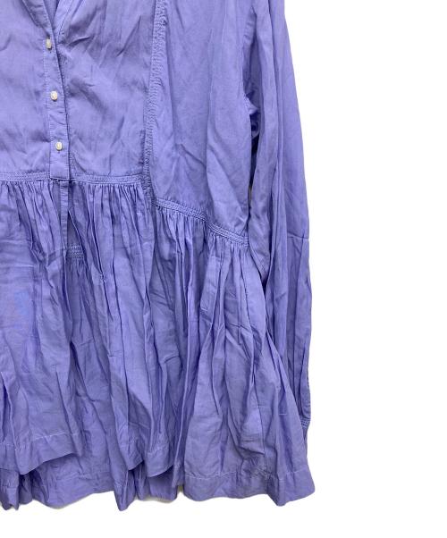 green label relaxing（グリーンレーベルリラクシング）green label relaxing (グリーンレーベルリラクシング) 全方位映えブラウス パープル サイズ:/の古着・服飾アイテム