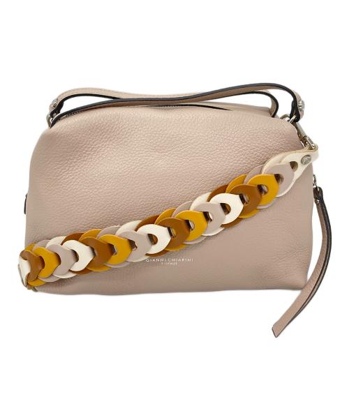 GIANNI CHIARINI（ジャンニ キアリーニ）GIANNI CHIARINI (ジャンニ キアリーニ) アリファショルダーバッグ ベージュの古着・服飾アイテム