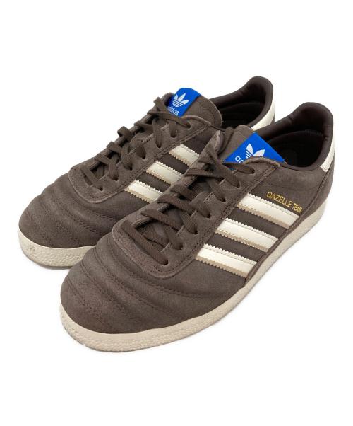 adidas（アディダス）adidas (アディダス) GAZELLE TEAM ブラウン サイズ:235の古着・服飾アイテム