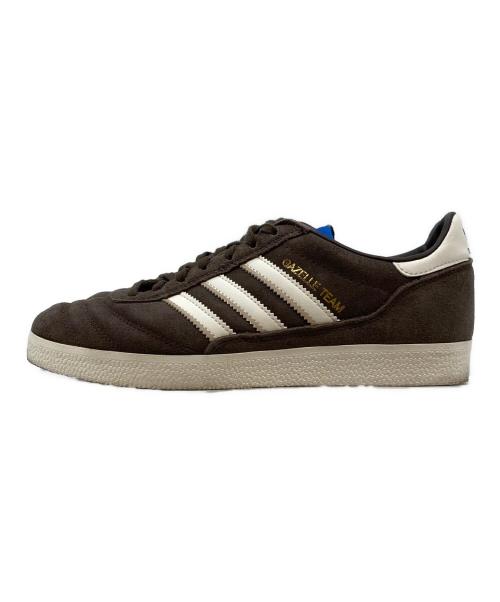 adidas（アディダス）adidas (アディダス) GAZELLE TEAM ブラウン サイズ:235の古着・服飾アイテム