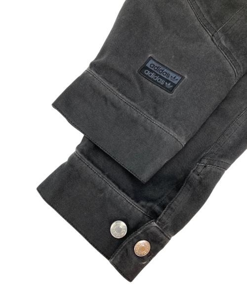 adidas（アディダス）adidas (アディダス) R.Y.V.DENIM JACKET ブラック サイズ:Mの古着・服飾アイテム