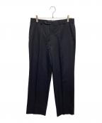 CHESTER BARRIEチェスターバリー）の古着「ウールスラックス」｜ネイビー